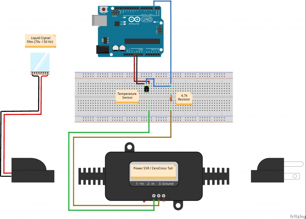 SmartPanel Fritzing Diagram